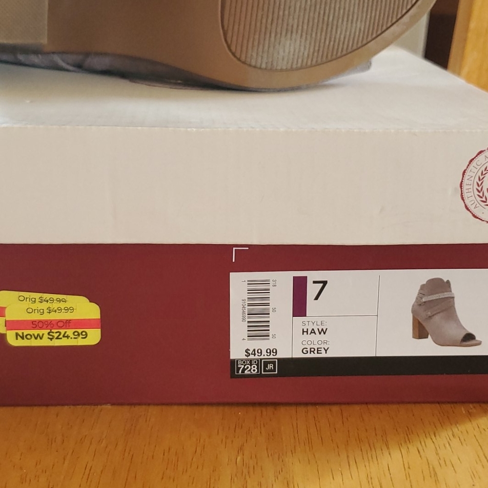 SO heeled open toed booties - Picture 6 of 8